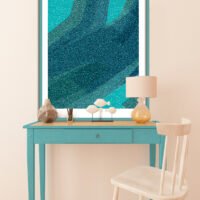 Abstract art poster