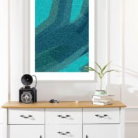 Abstract art poster