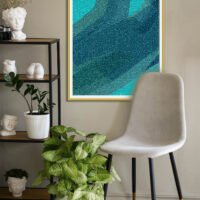 Abstract art poster