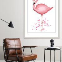 Picture frame by a reading coffee table in a living room